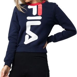 Fila Crew Crop Sweater
